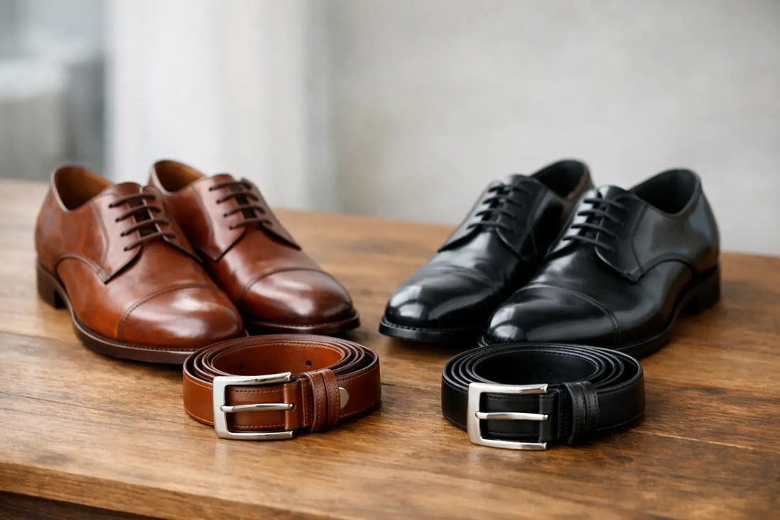 How to Match Belt and Shoes the Right Way