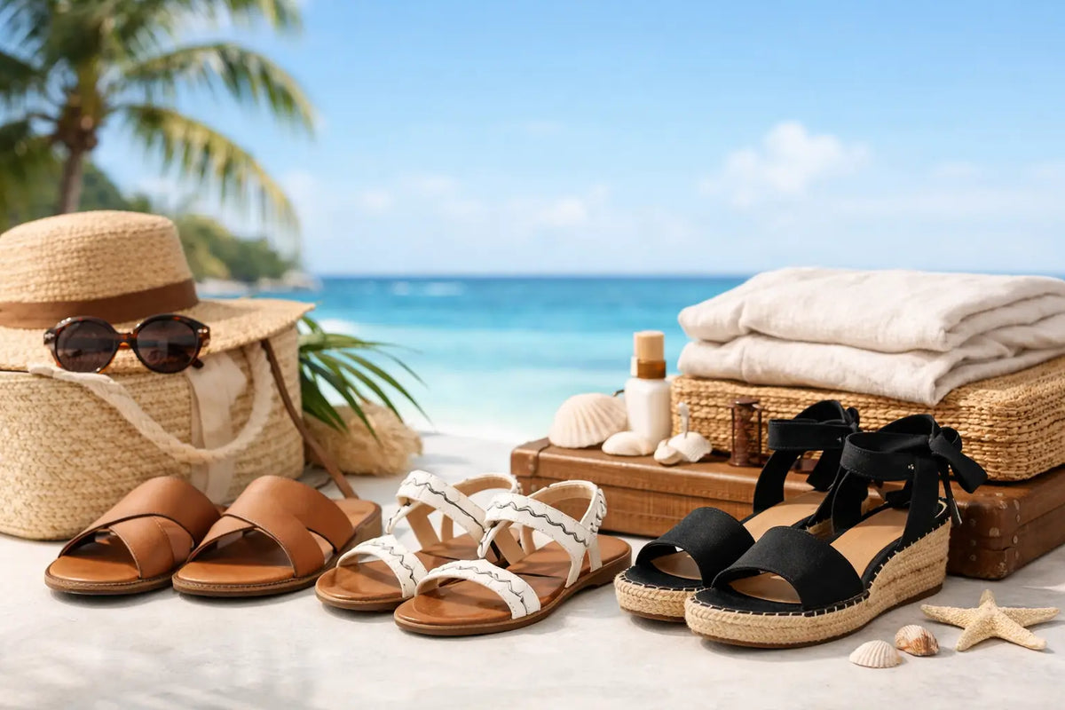 Best Sandals for Vacation Outfits to Pack