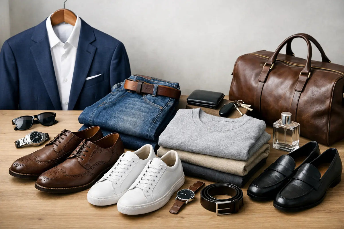 12 Men's Fashion Wardrobe Essentials