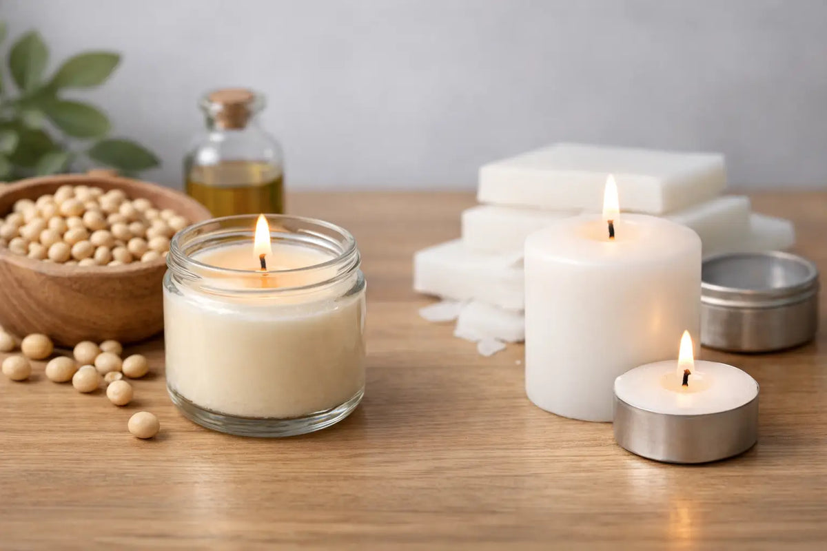 Soy Candles vs Paraffin: What to Choose