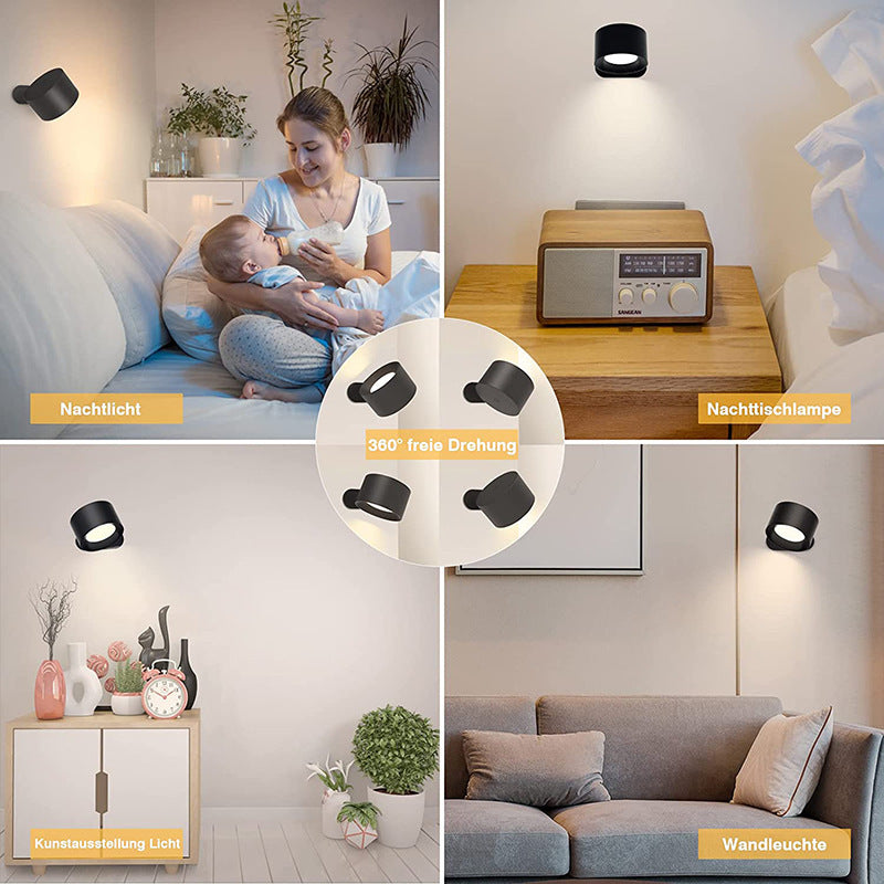USB Wiederaufladbare Wandleuchte LED