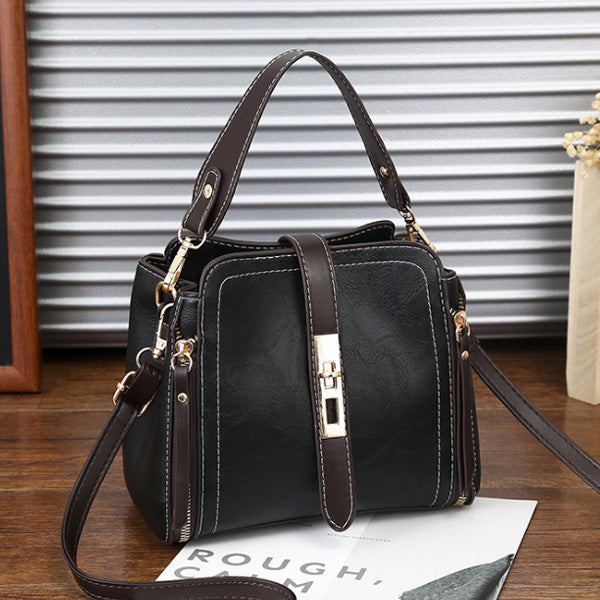 Leather Shoulder Crossbody Bag for Women