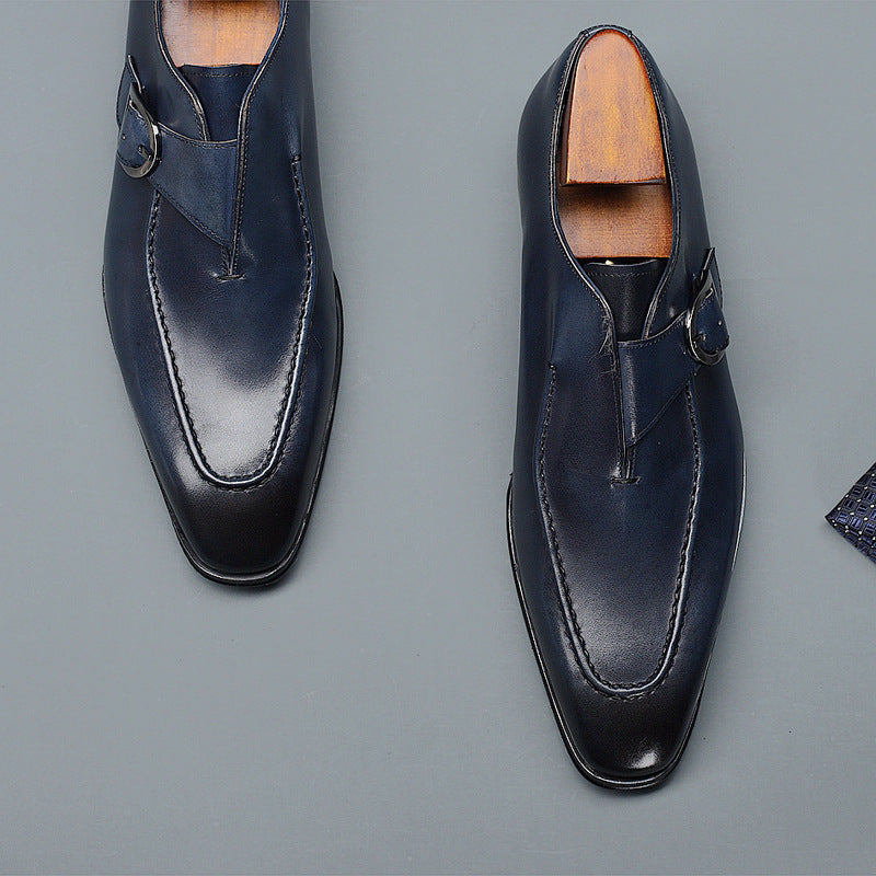 Men's New Pointed Leather Shoes
