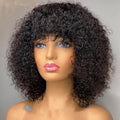 Women's Black Short Curly Hair Wig (African Style)
