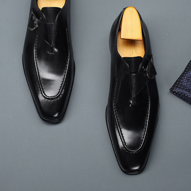 Men's New Pointed Leather Shoes