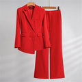 Women's Casual Business Suit Set for Formal Wear