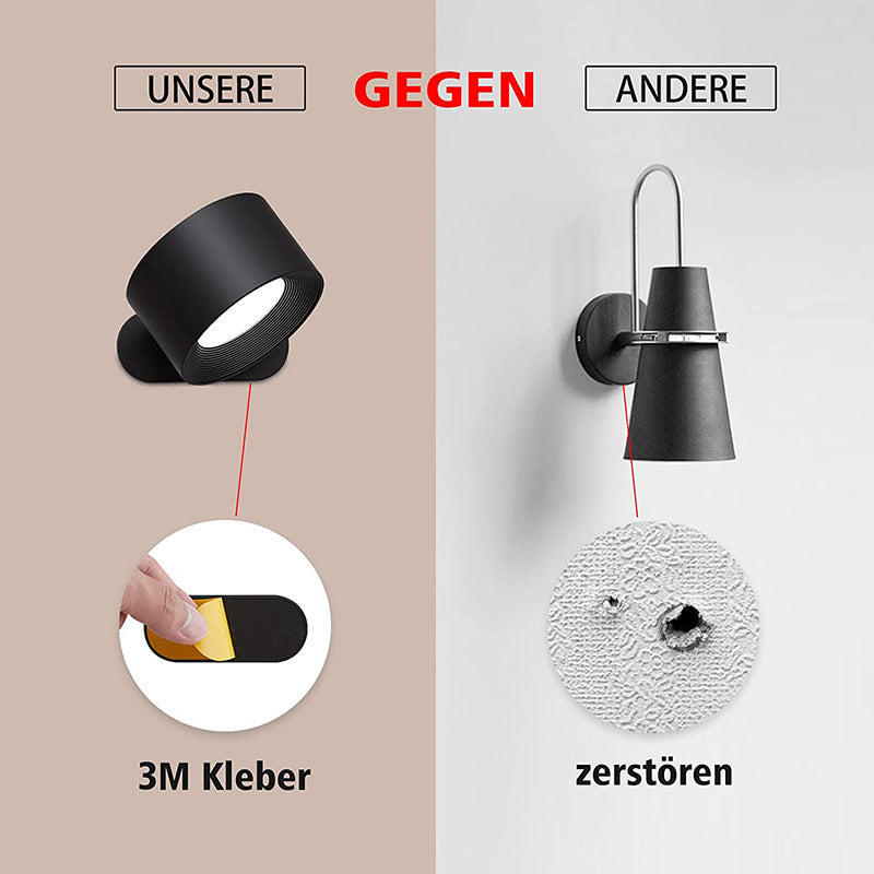USB Wiederaufladbare Wandleuchte LED