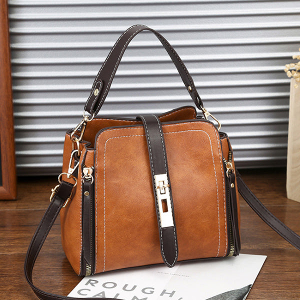 Leather Shoulder Crossbody Bag for Women