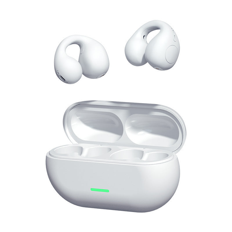 Drahtloser Ohrclip-Bluetooth-Kopfhörer TWS Bequemes Tragen Nicht-In-Ear Sport Drahtlose Knochenleitung 5.3 Bluetooth-Kopfhörer