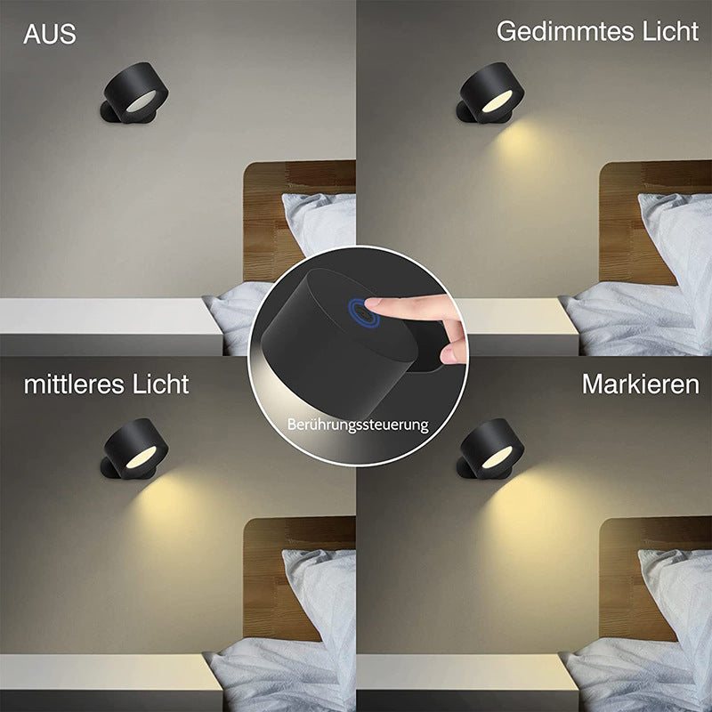 USB Wiederaufladbare Wandleuchte LED