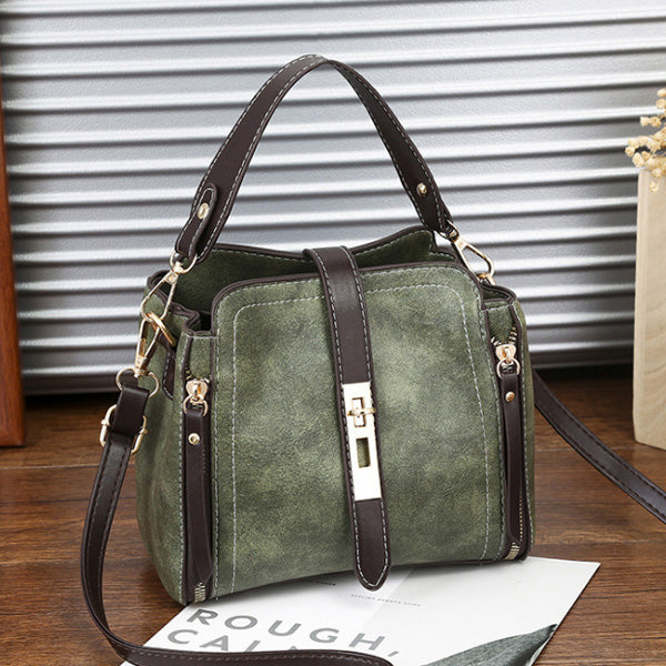 Leather Shoulder Crossbody Bag for Women