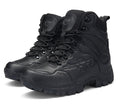 Men's Sand Color High-Top Hiking Boots